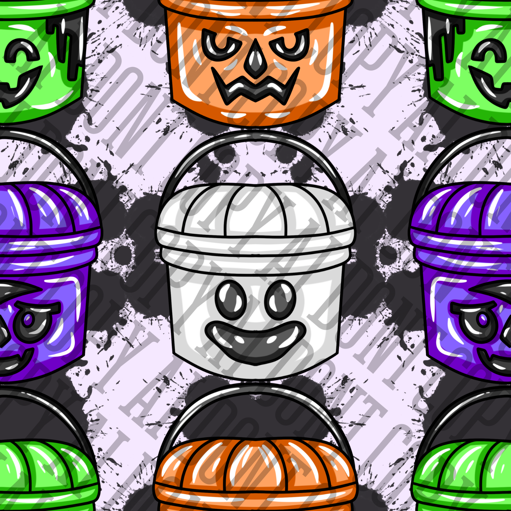 Spook Buckets | Seamless